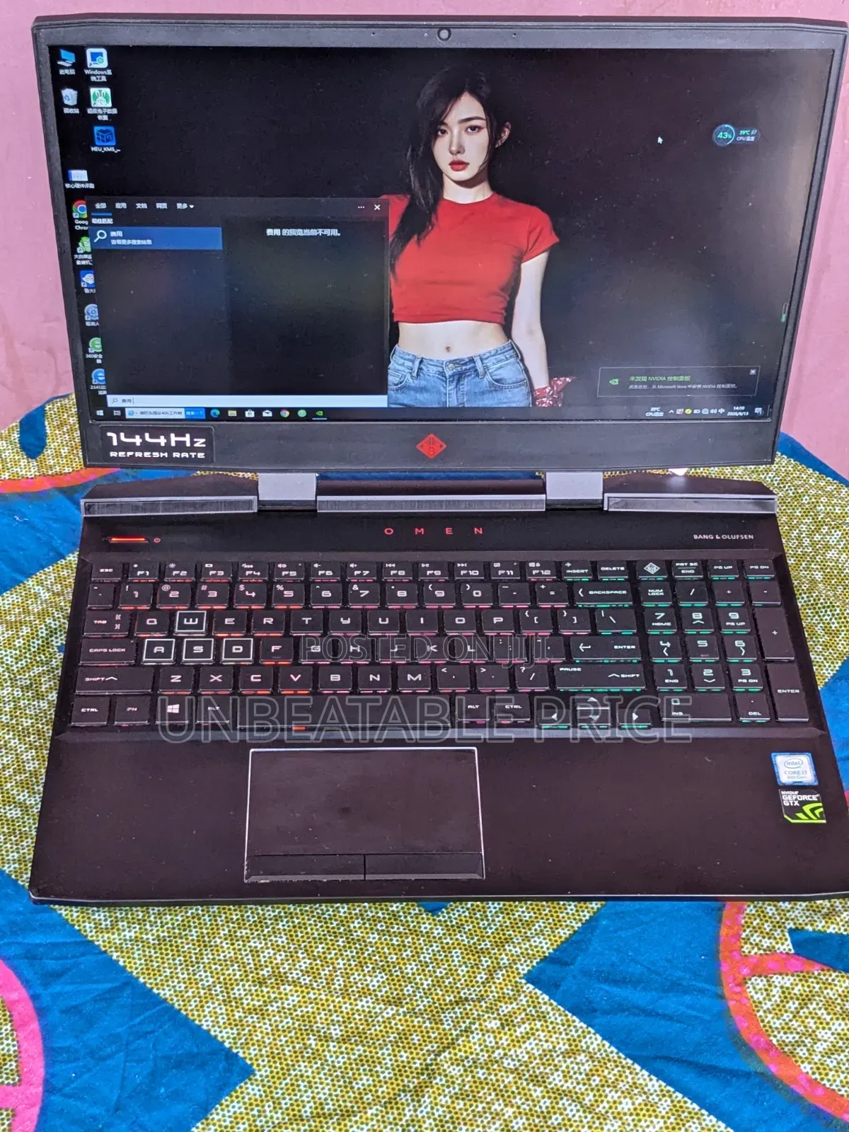 Laptop HP Omen 15 16GB Intel Core i7 SSHD+SSD 512GB