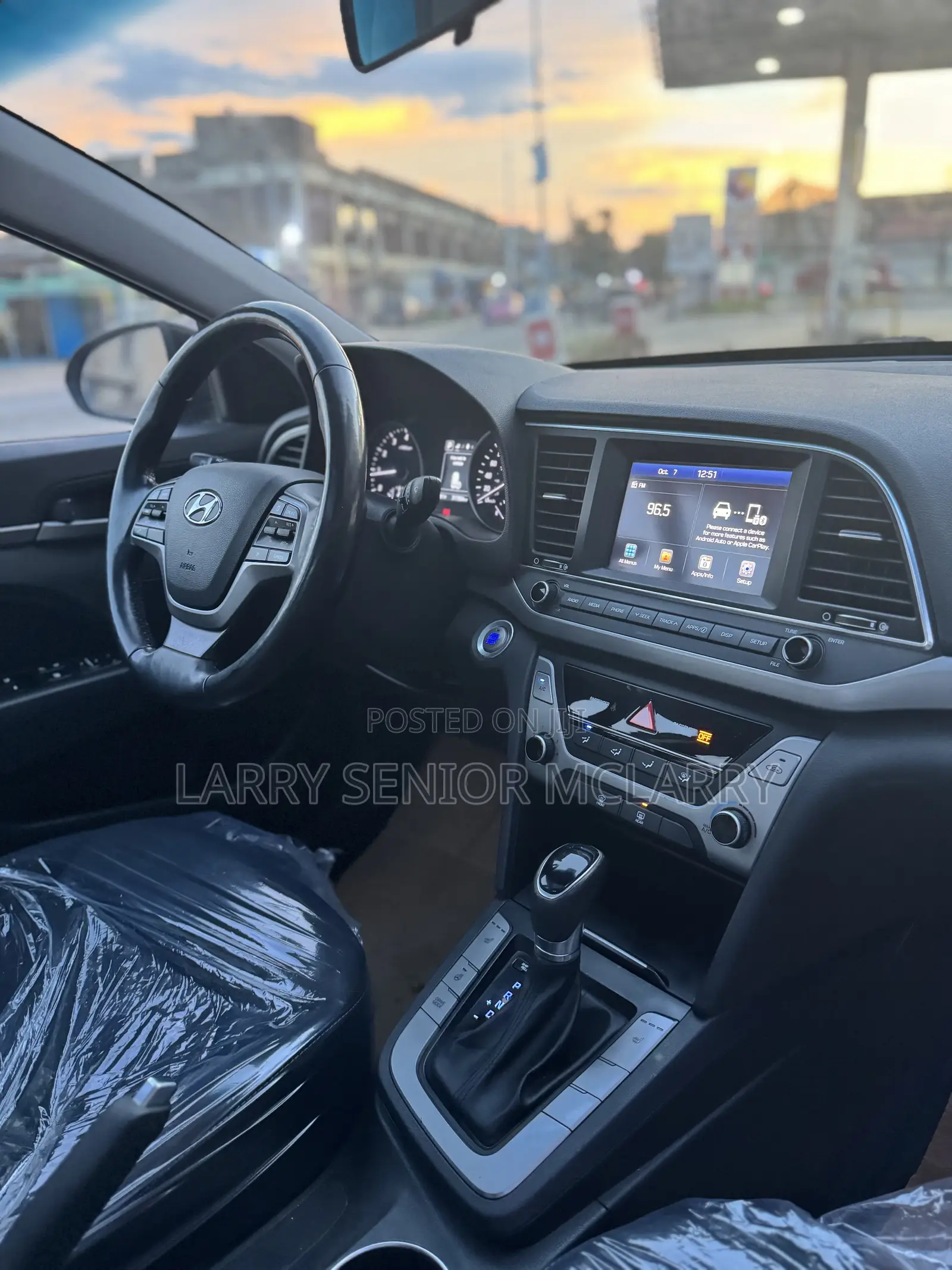 Hyundai Elantra Limited 2018 Black