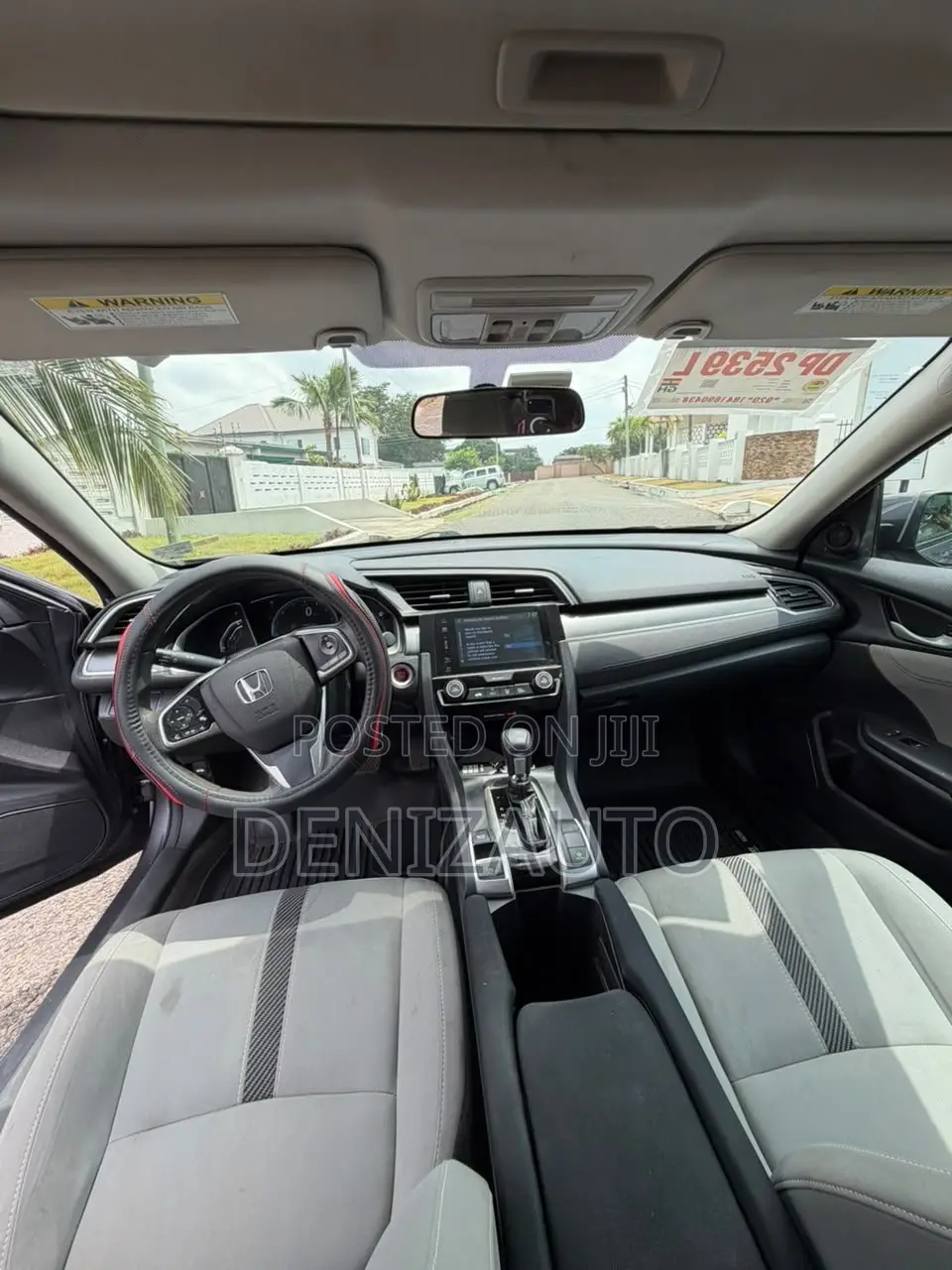 Honda Civic EX Sedan 2018 Gray