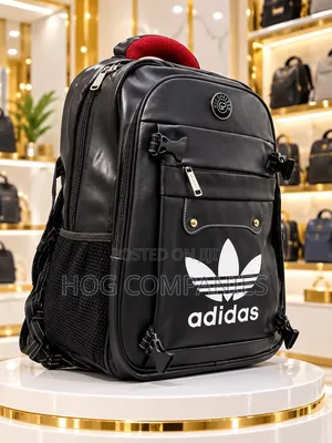 Quality Leather Waterproof Travel Bag School Backpack- Fast Delivery