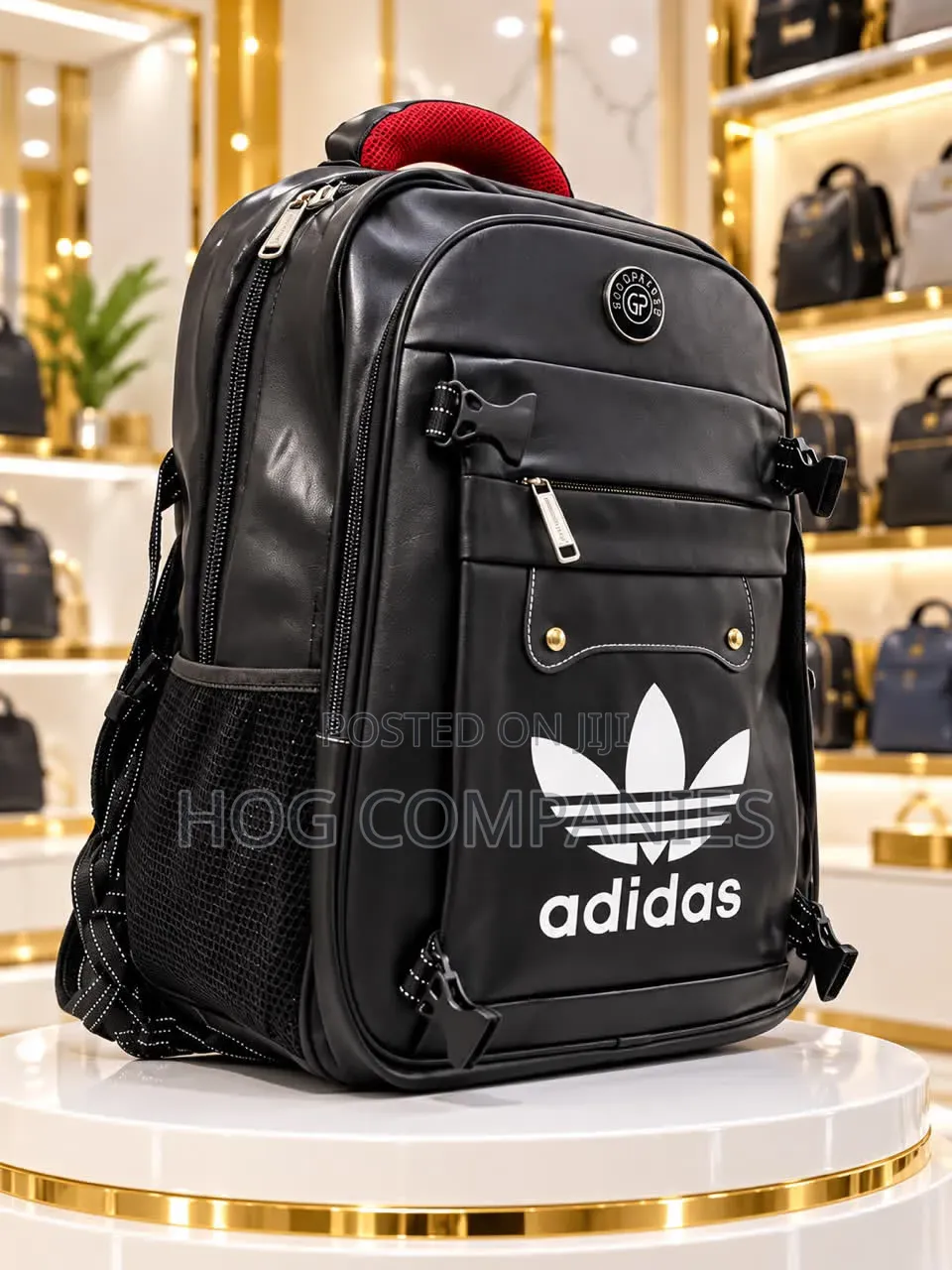 Quality Leather Waterproof Travel Bag School Backpack- Fast Delivery