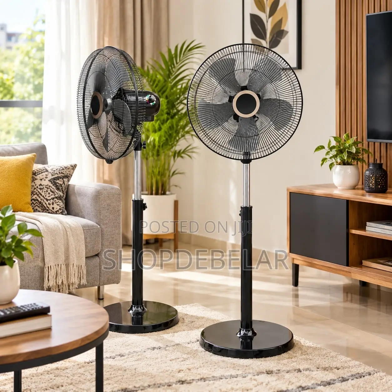 5 Blade Heavy Duty Standing Fan