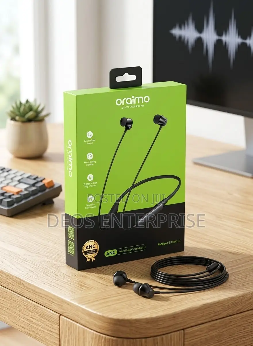 Oraimo Ultra Bass Earphones ANC