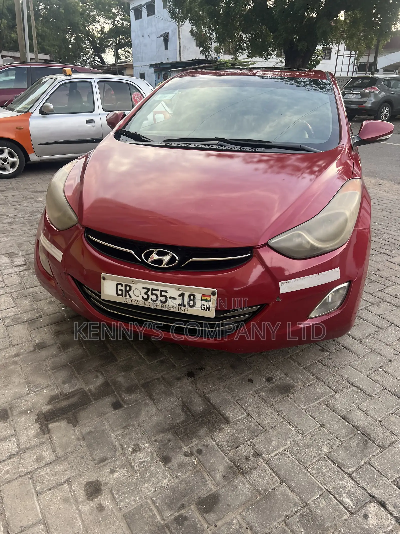 Hyundai Elantra Limited Sedan FWD (1.8L 4cyl 6A) 2013 Red