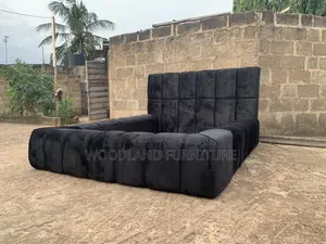 Double Luxury Black Velvet Bed Frame – Instant Room Upgrade