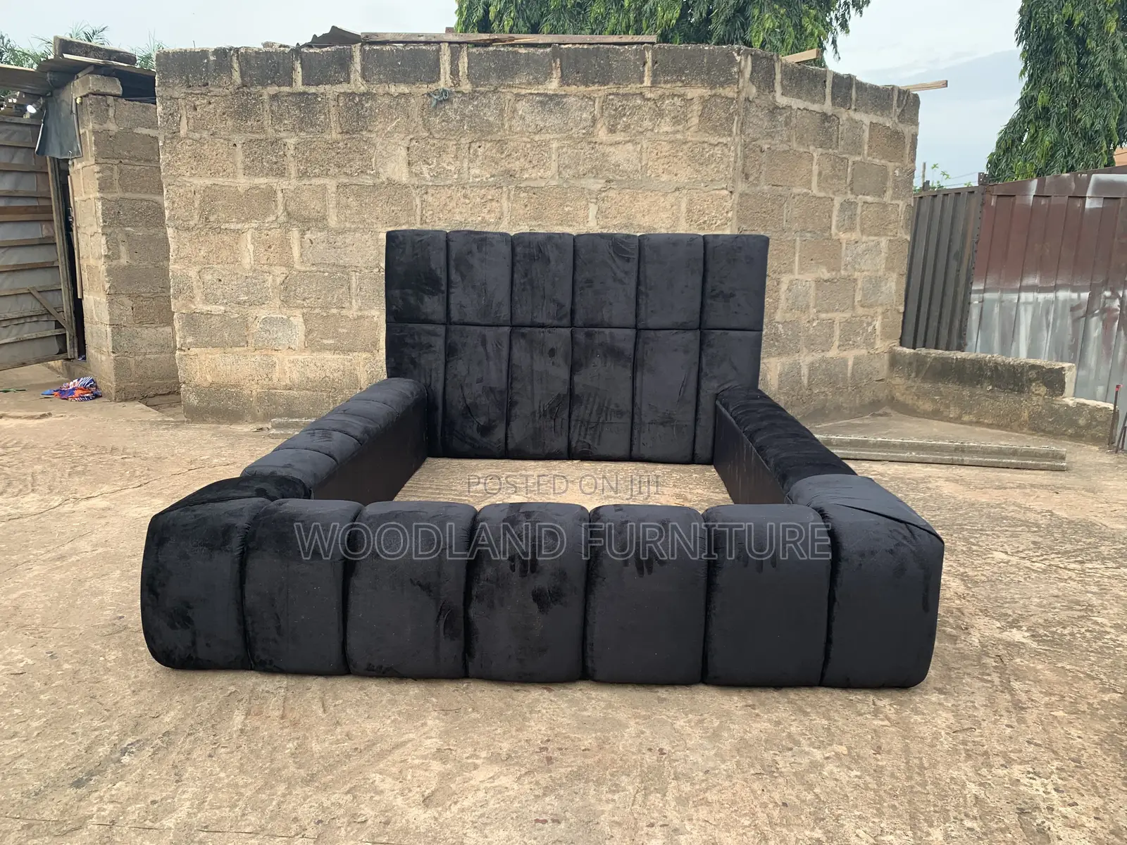Double Luxury Black Velvet Bed Frame – Instant Room Upgrade