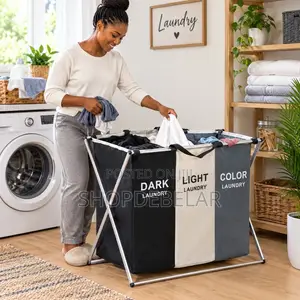 Compartment Laundry Bags/Baskets