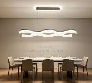 Double Layer Wavy Pendant Light
