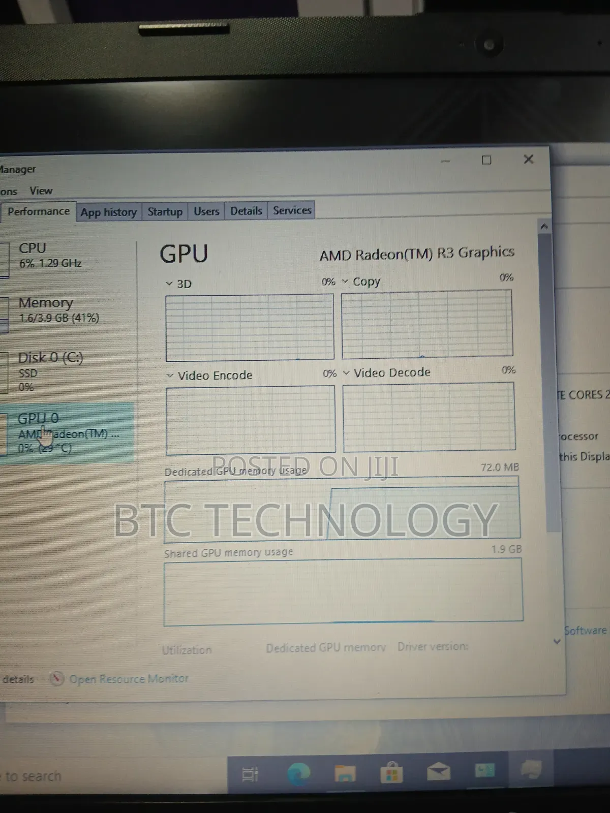 Laptop HP 255 G8 8GB AMD A4 SSD 128GB