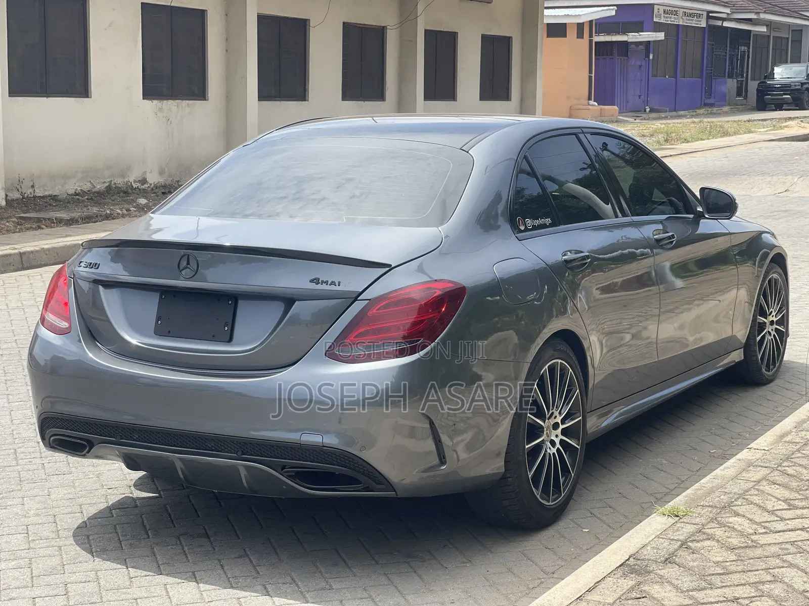 Mercedes-Benz C300 Base C300 AWD 4MATIC Sedan 2018 Gray