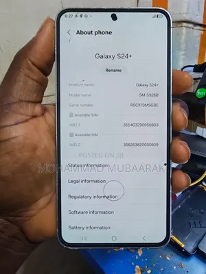 Samsung Galaxy S24 Plus 256 GB Gold