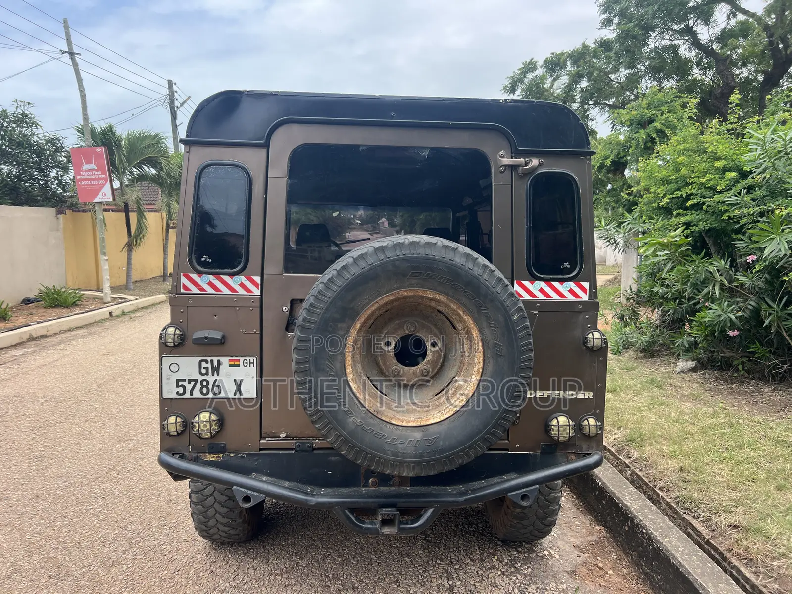 Land Rover Defender 1998 Brown