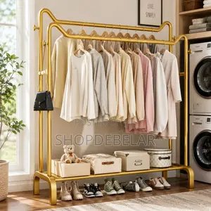 Gold Plated Clothes Rack/Hanger