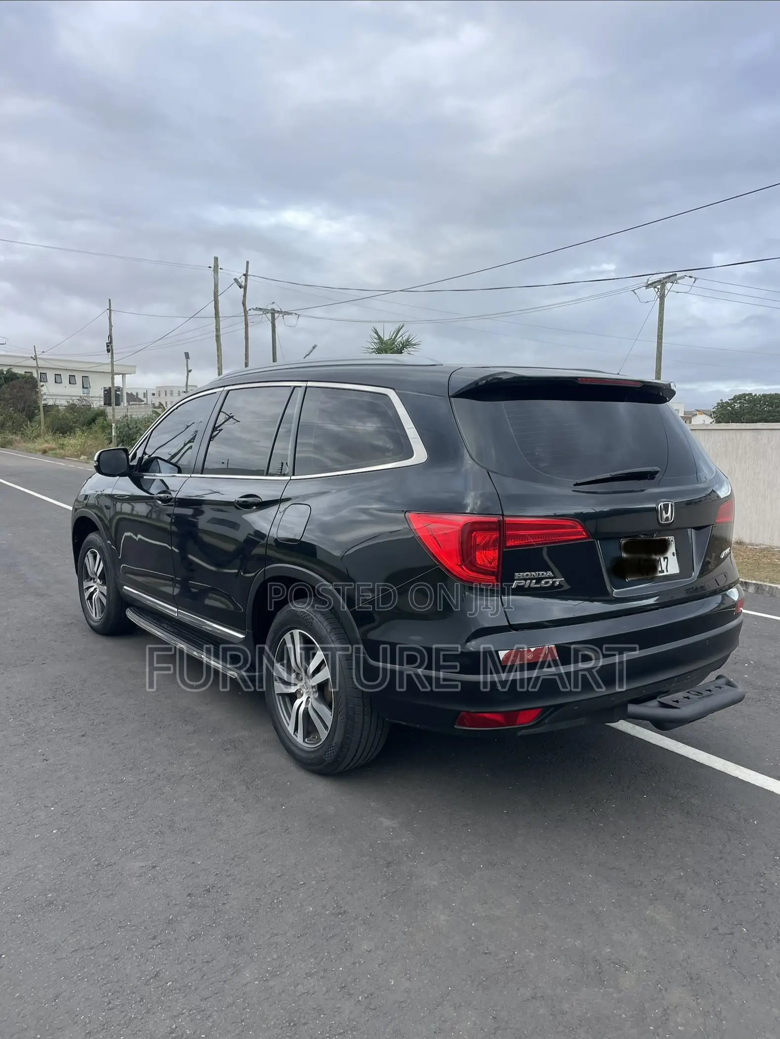 Honda Pilot EX-L 4dr SUV 4WD (3.5L 6cyl 5A) 2017 Black
