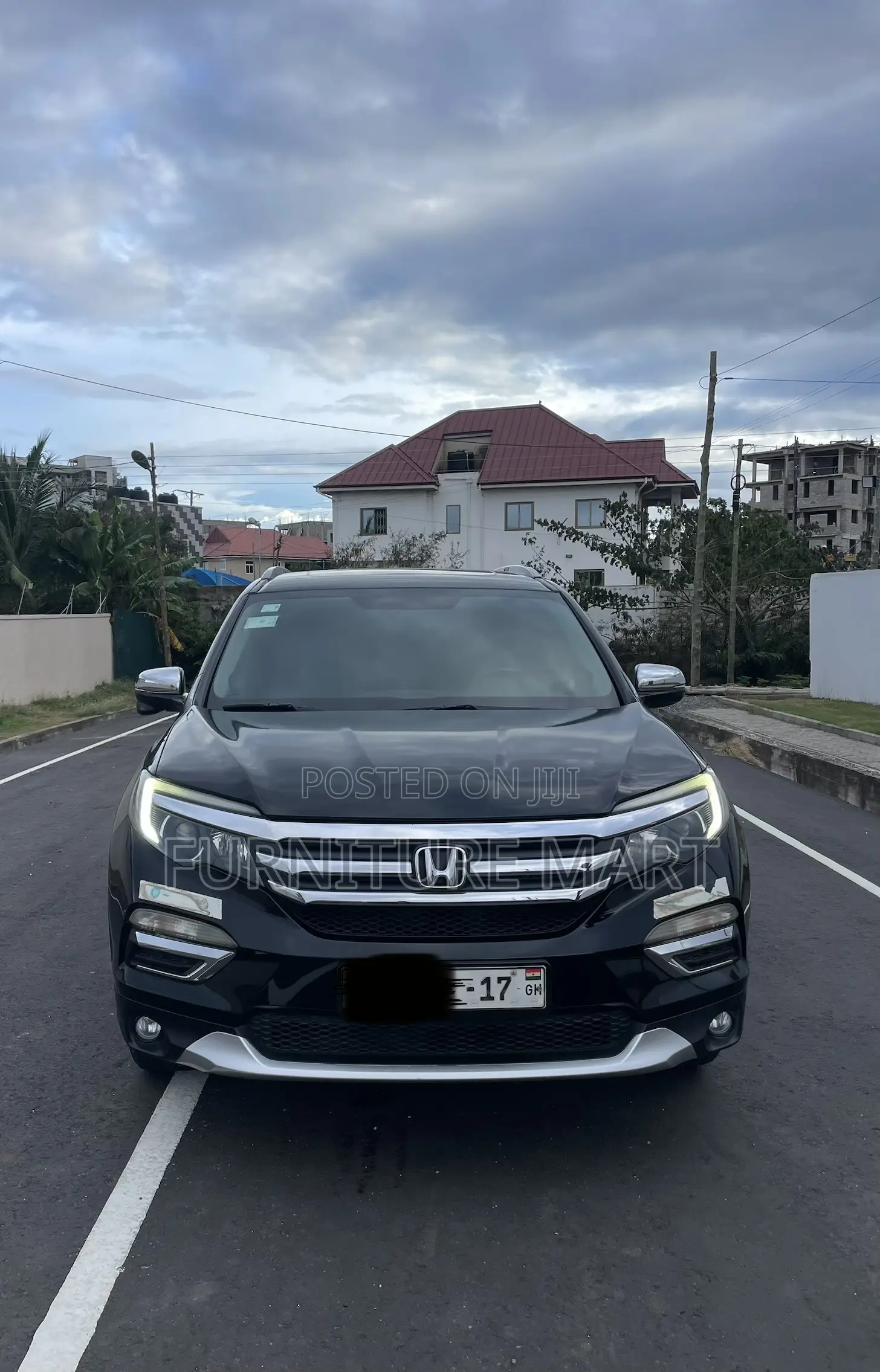 Honda Pilot EX-L 4dr SUV 4WD (3.5L 6cyl 5A) 2017 Black