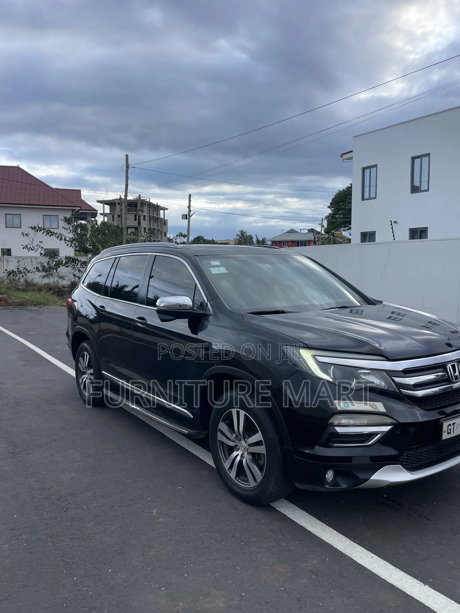 Honda Pilot EX-L 4dr SUV 4WD (3.5L 6cyl 5A) 2017 Black
