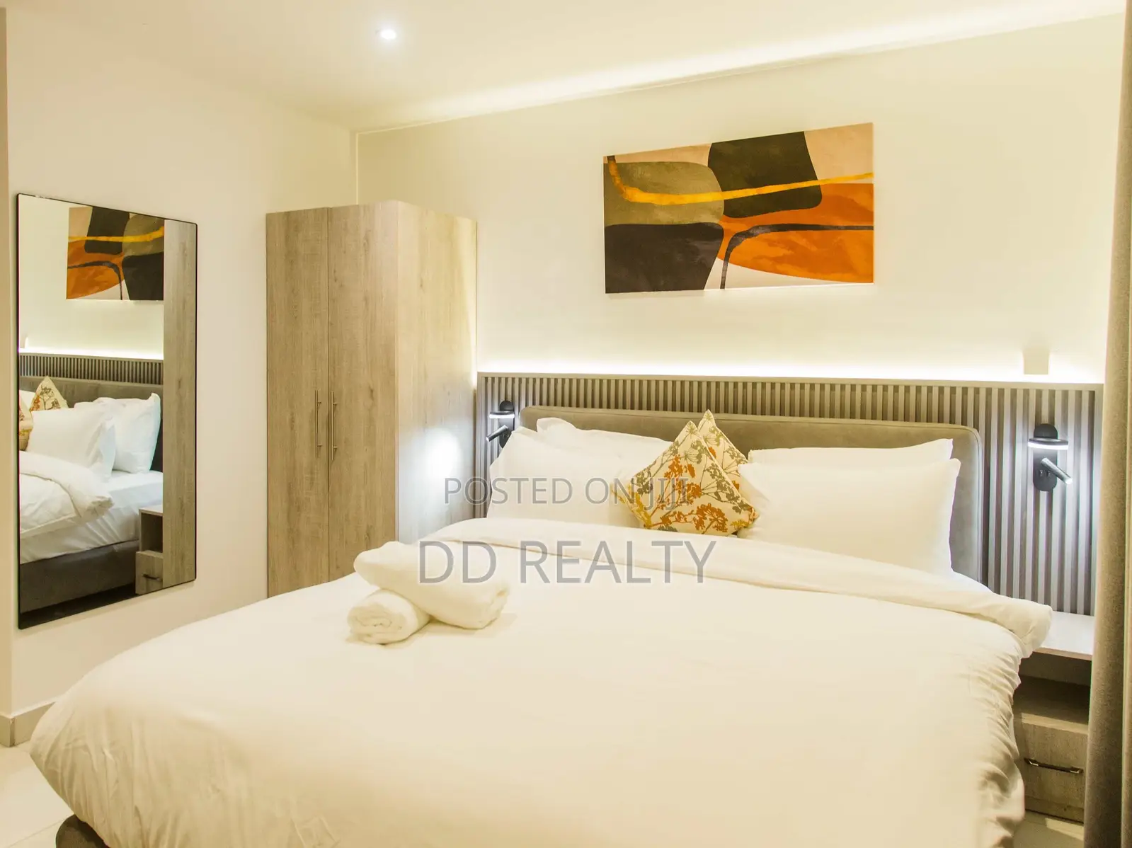 Furnished 1bdrm Apartment in Airport Residential Area for sale