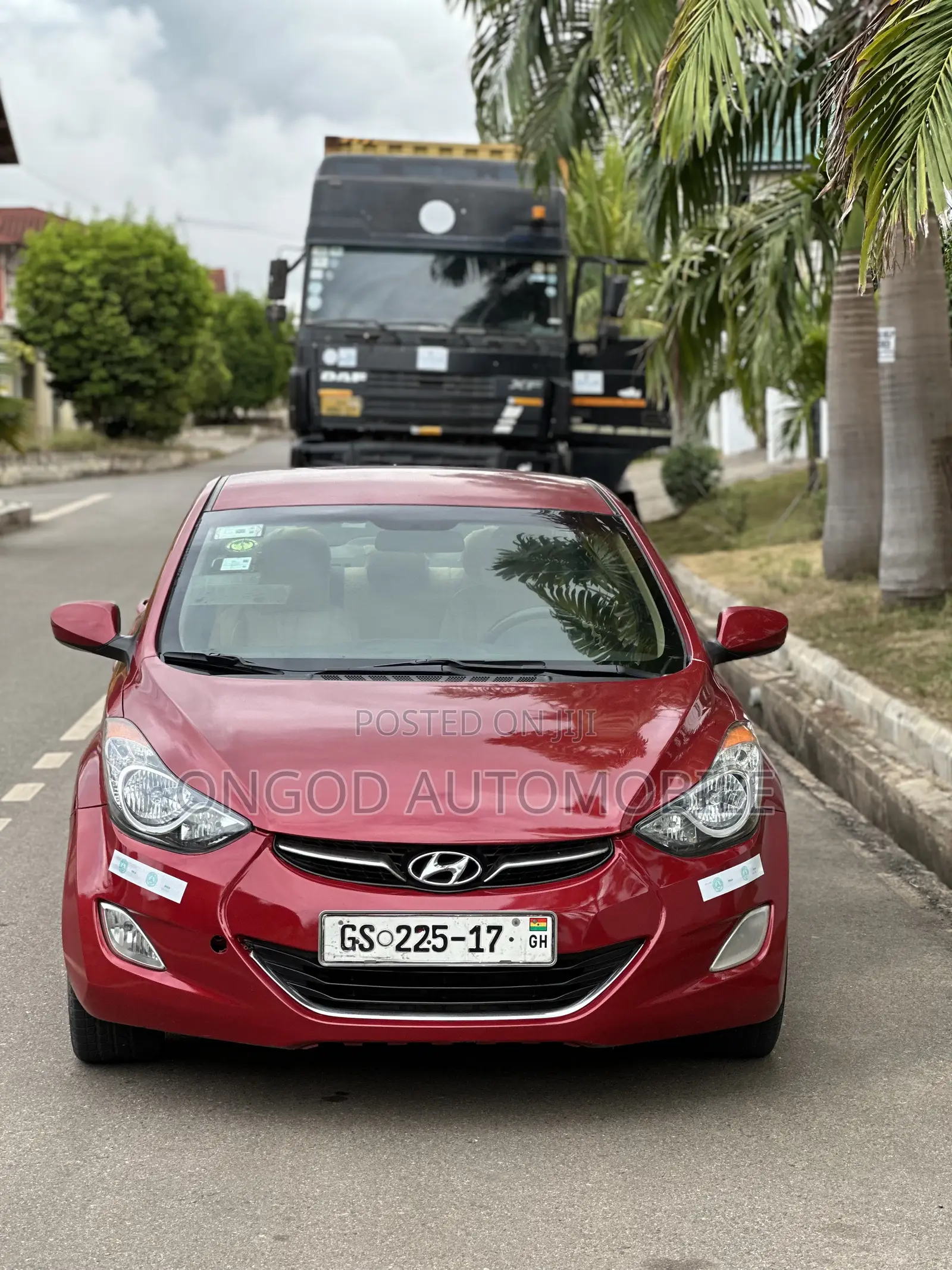 Hyundai Elantra GLS Automatic 2012 Red