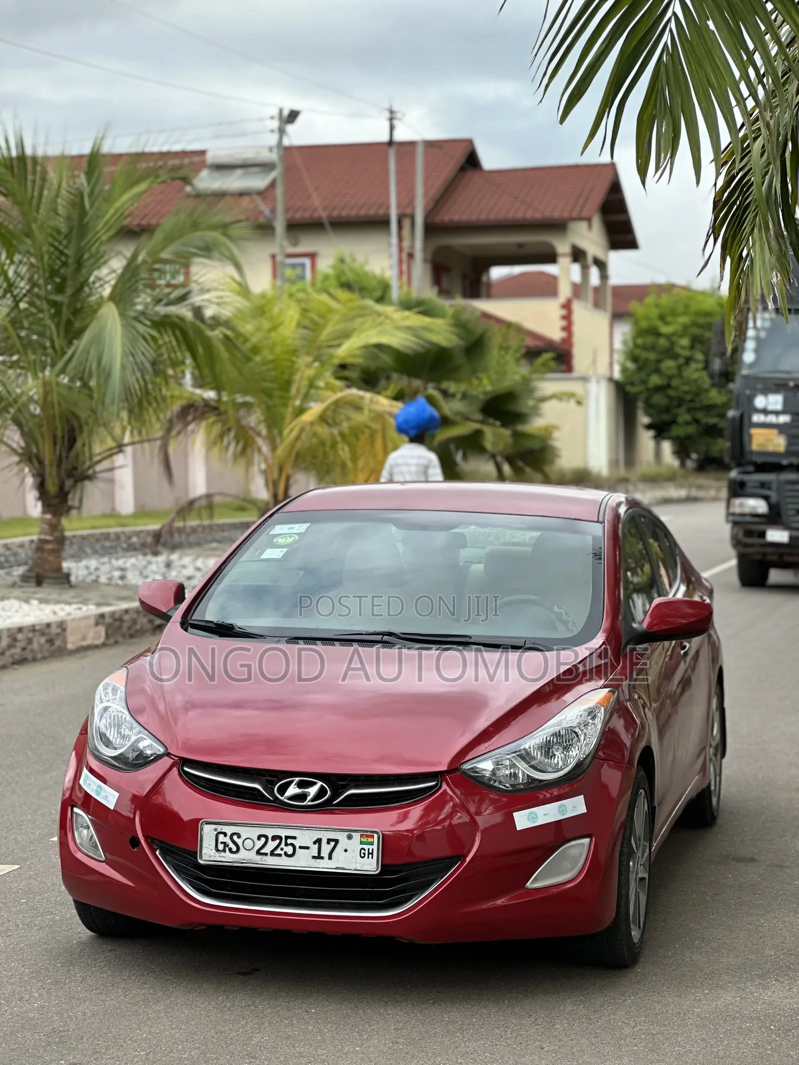Hyundai Elantra GLS Automatic 2012 Red