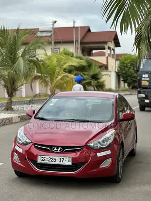 Hyundai Elantra GLS Automatic 2012 Red