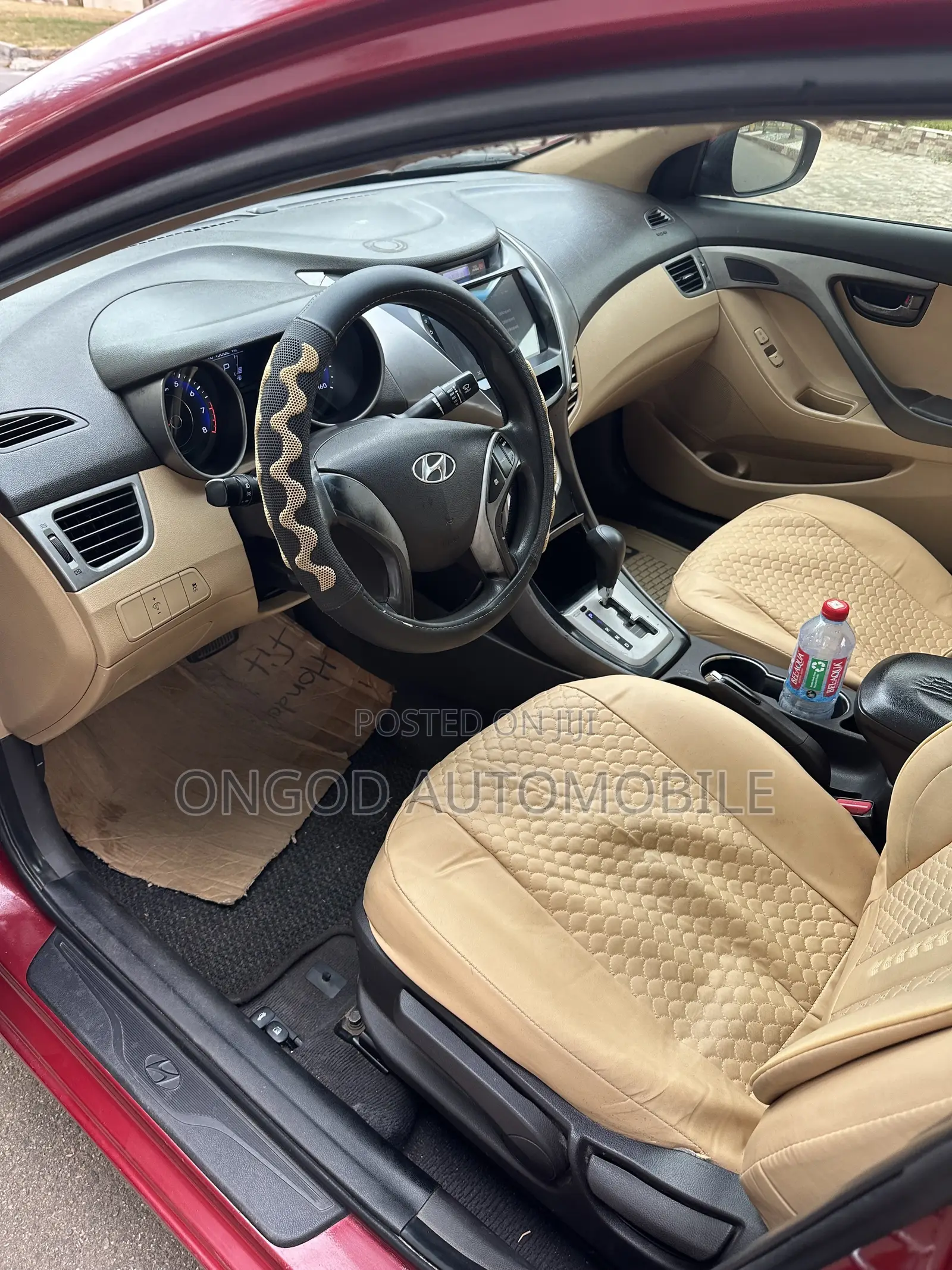 Hyundai Elantra GLS Automatic 2012 Red