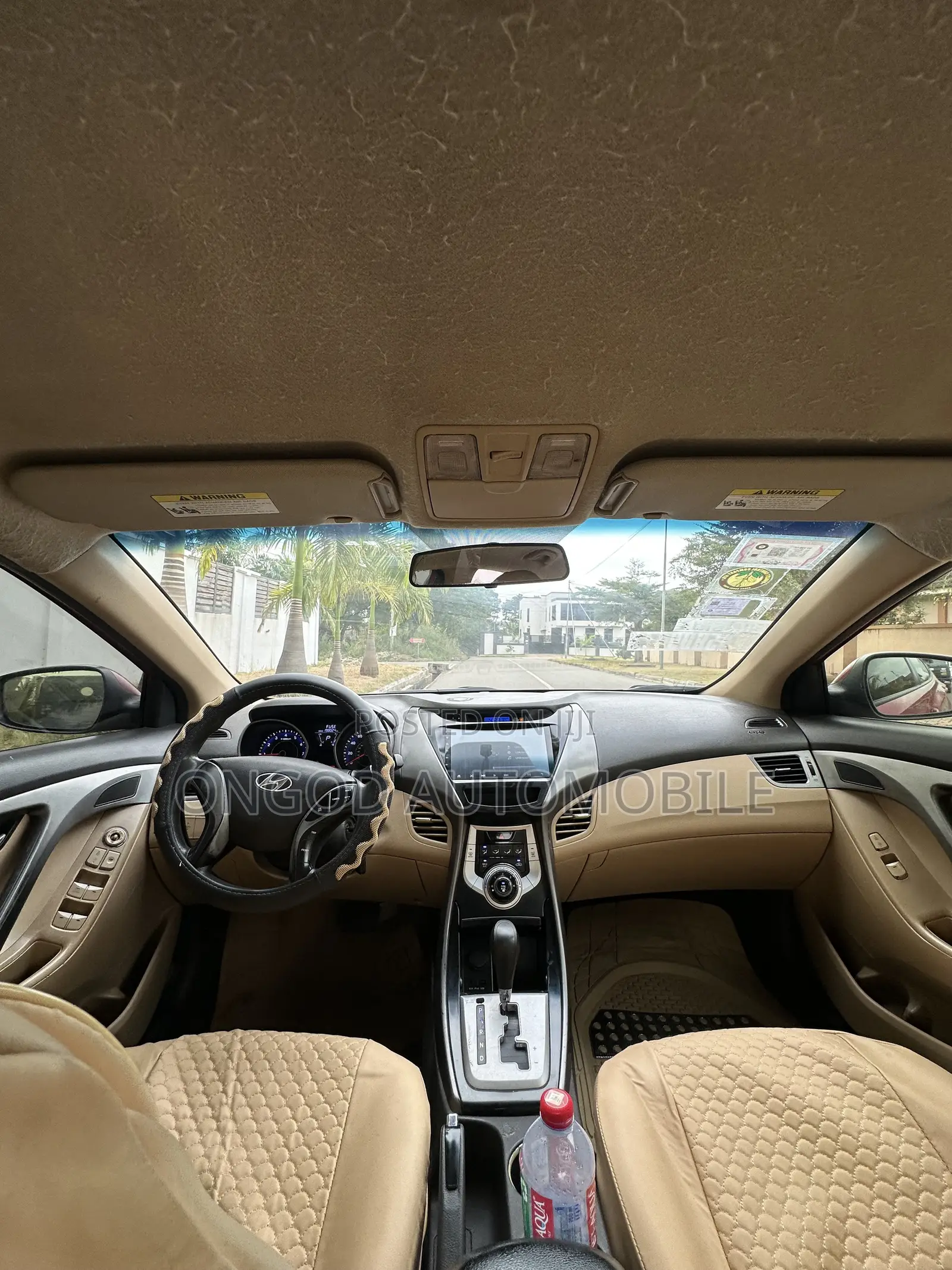 Hyundai Elantra GLS Automatic 2012 Red