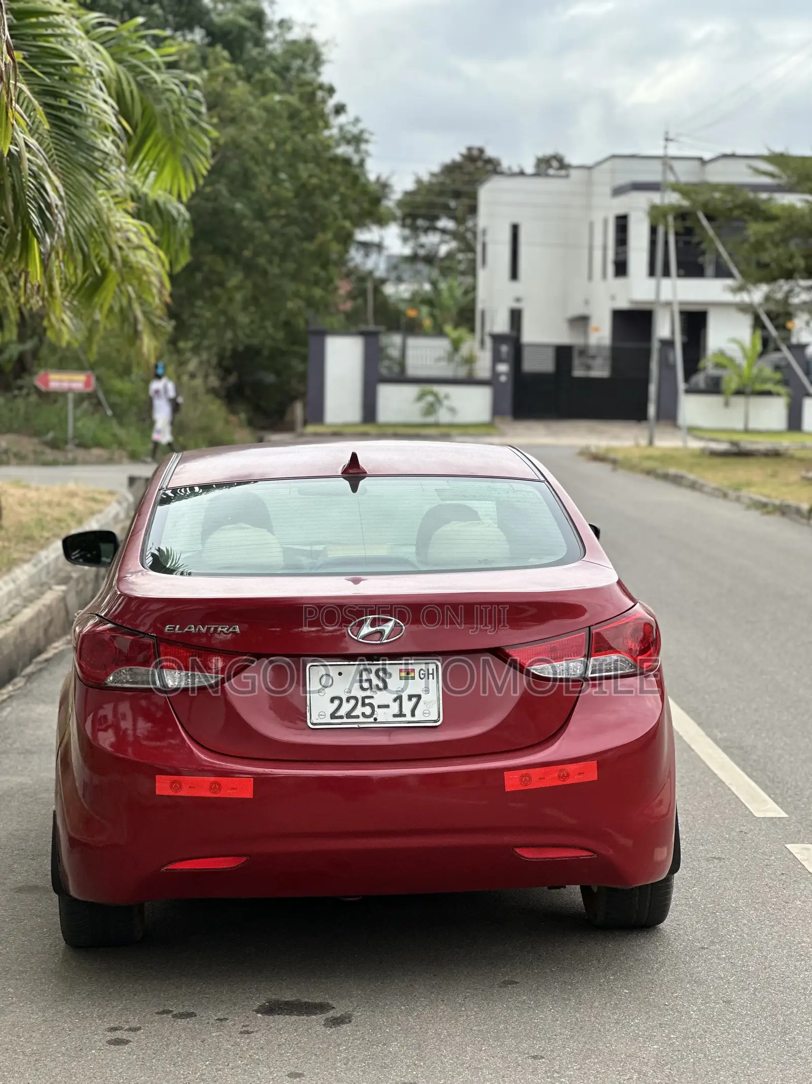 Hyundai Elantra GLS Automatic 2012 Red