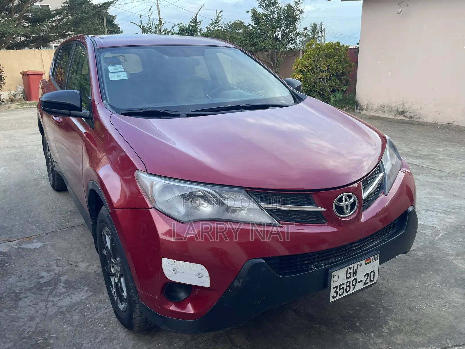 Toyota RAV4 LE AWD (2.5L 4cyl 6A) 2013 Red