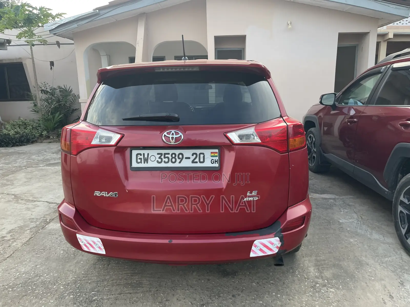 Toyota RAV4 LE AWD (2.5L 4cyl 6A) 2013 Red
