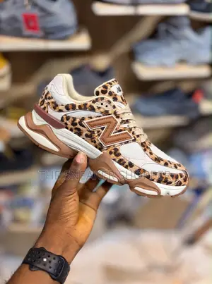 New Balance 9060 - Leopard Print / Brown / Beige