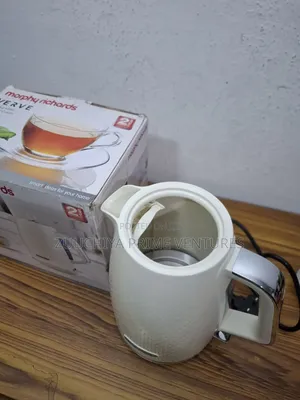 Morphy Richards 1.7l Verve Cream Plastic Kettle From Uk 
