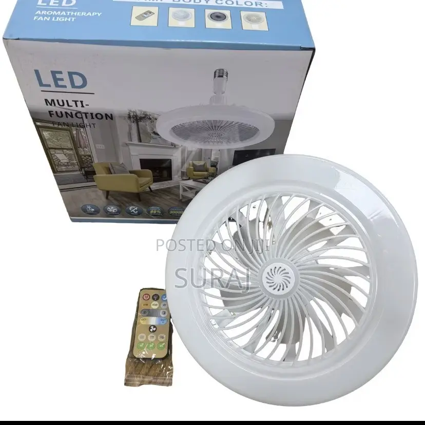 Fan With LED Light