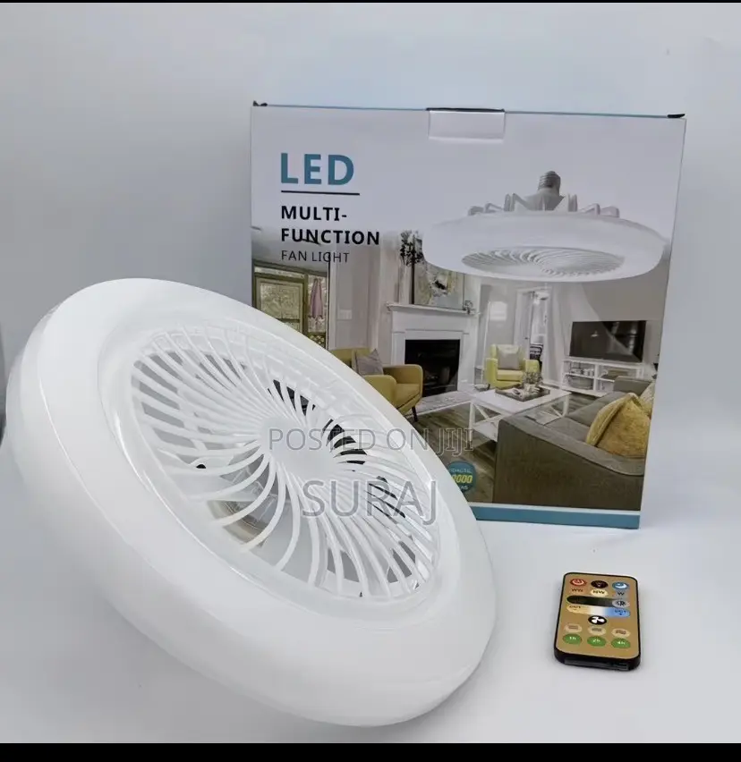 Fan With LED Light