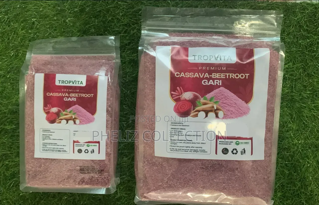 Cassava-Beetroot Gari