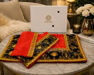 3in1 Set Versace Embroidered Towels