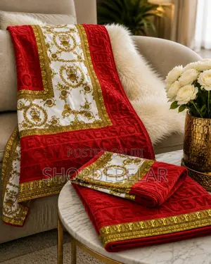 3in1 Set Versace Embroidered Towels