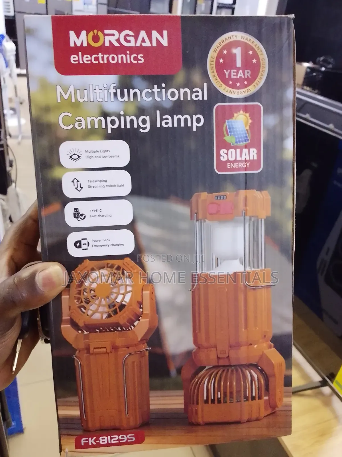 Multifunctional Solar Camping Lights