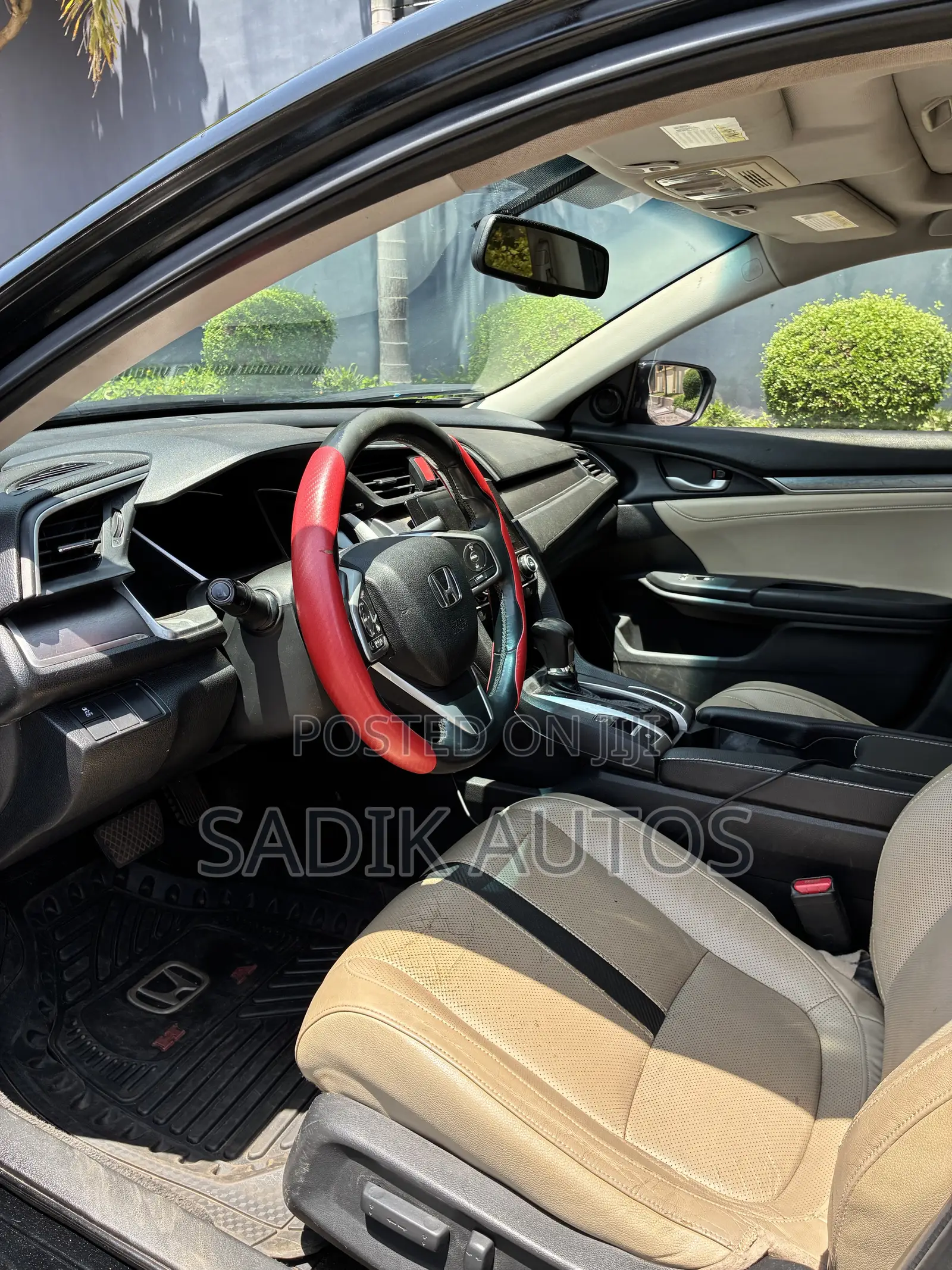 Honda Civic EX-L Sedan 2018 Black