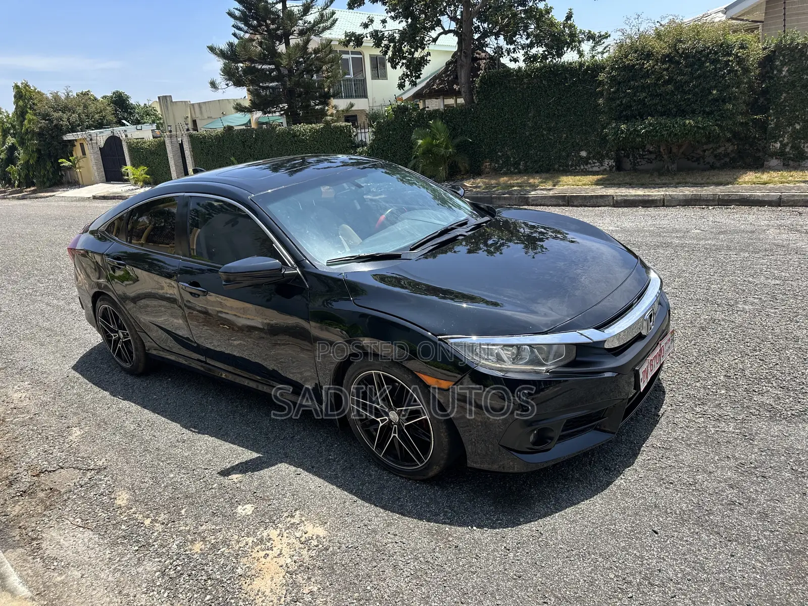 Honda Civic EX-L Sedan 2018 Black