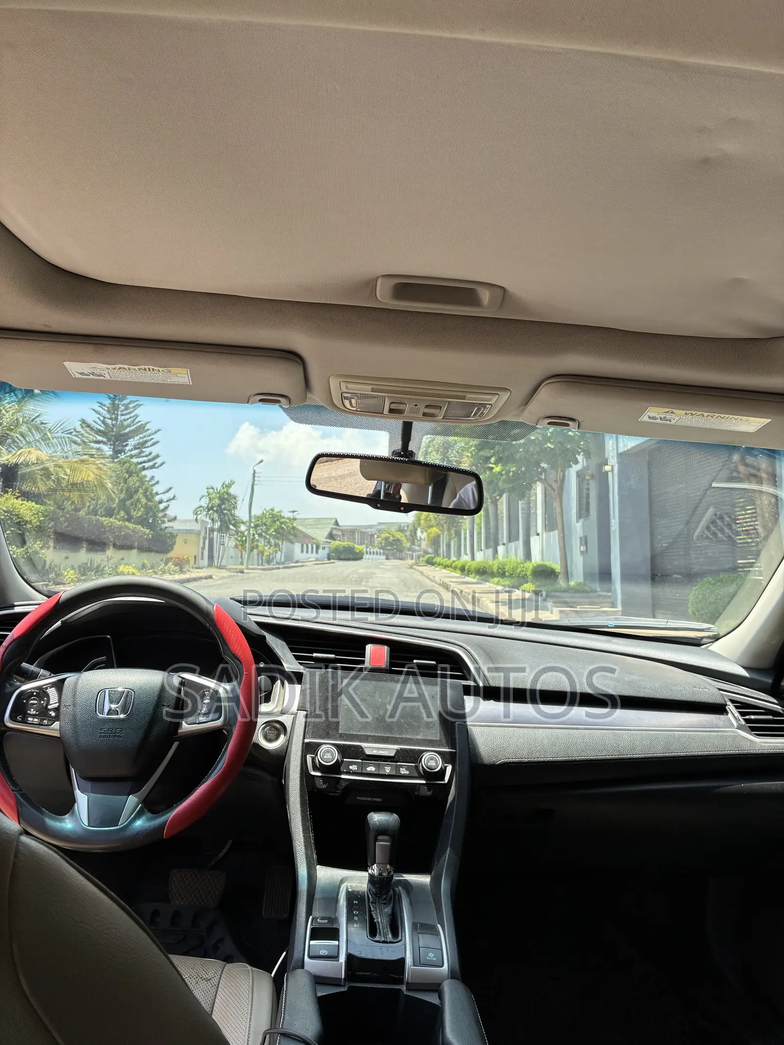 Honda Civic EX-L Sedan 2018 Black