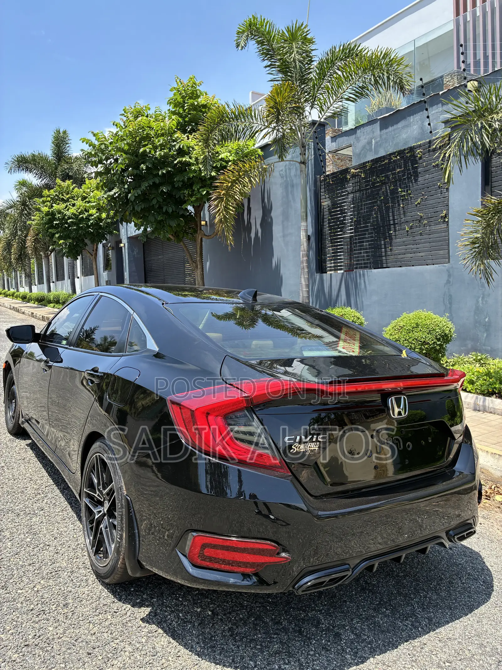 Honda Civic EX-L Sedan 2018 Black