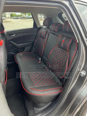 Red and Black Luxury Car Seats Cover Full Set