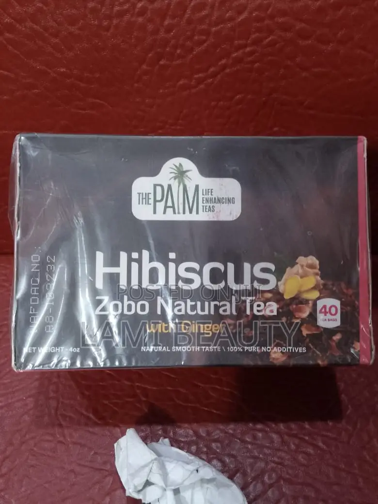 HIBISCUS Zobo Natural Tea With Ginger