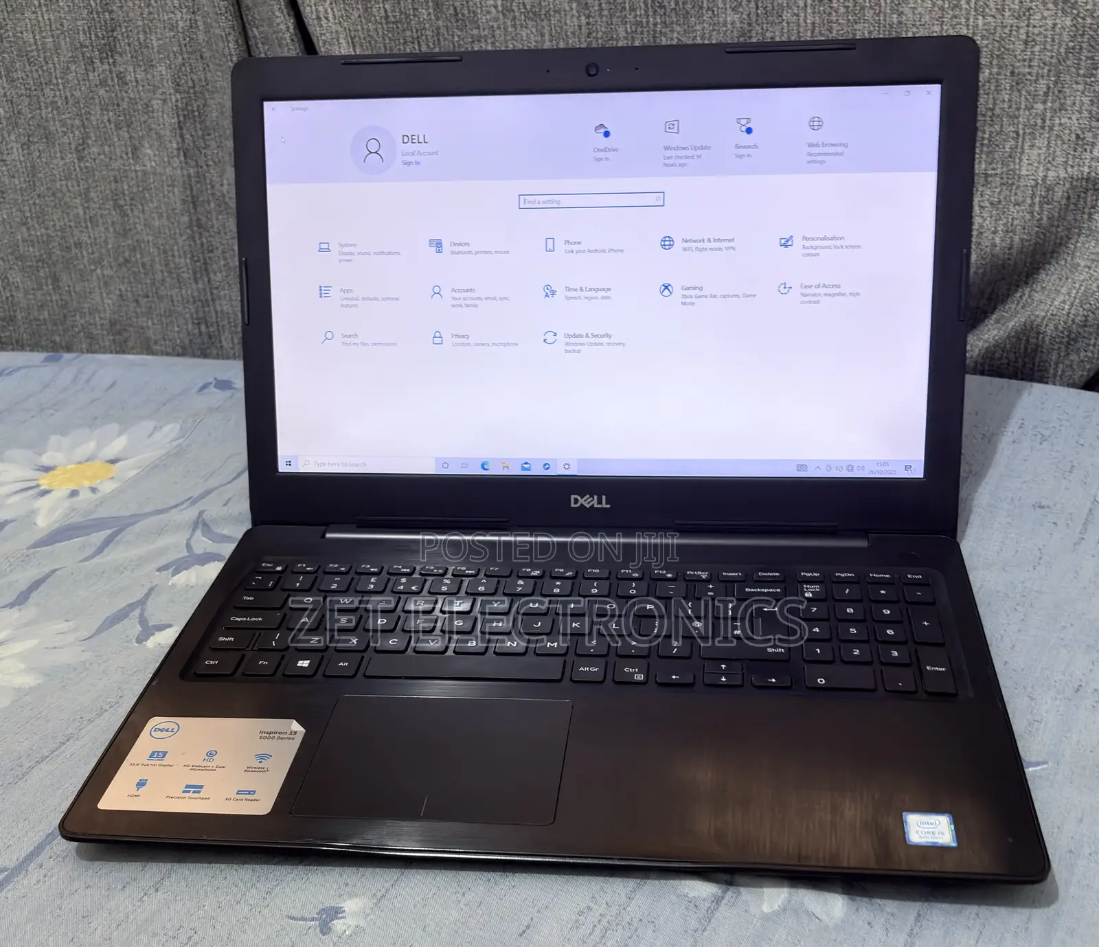Laptop Dell Inspiron 15 8GB Intel Core i5 HDD 1T