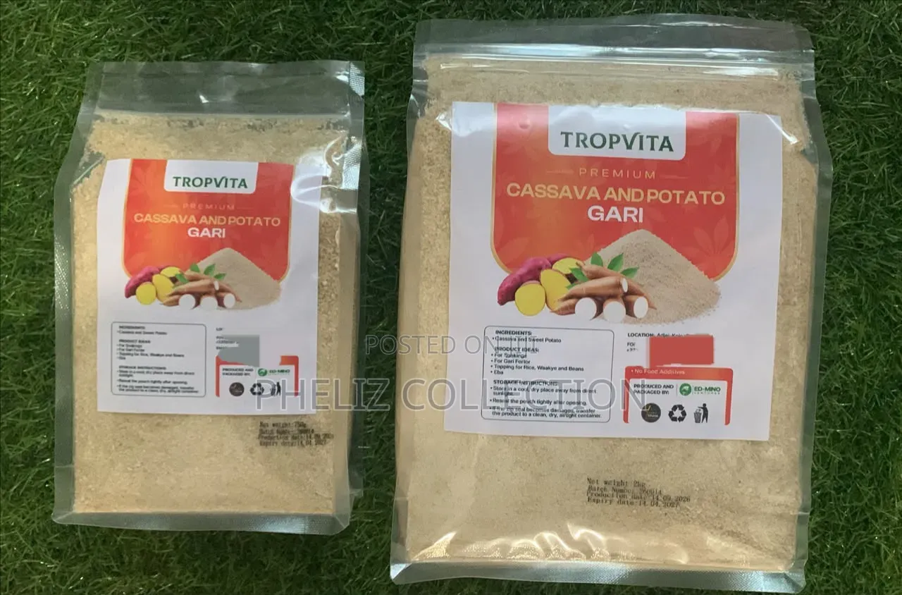 Cassava and Potato Gari