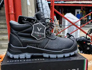 Heavy Duty Steel Toe Safety Boots Anti Slip Boot Work Footwear