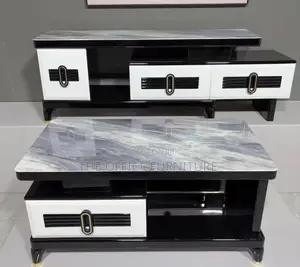 Faux-Marble Living Room Set