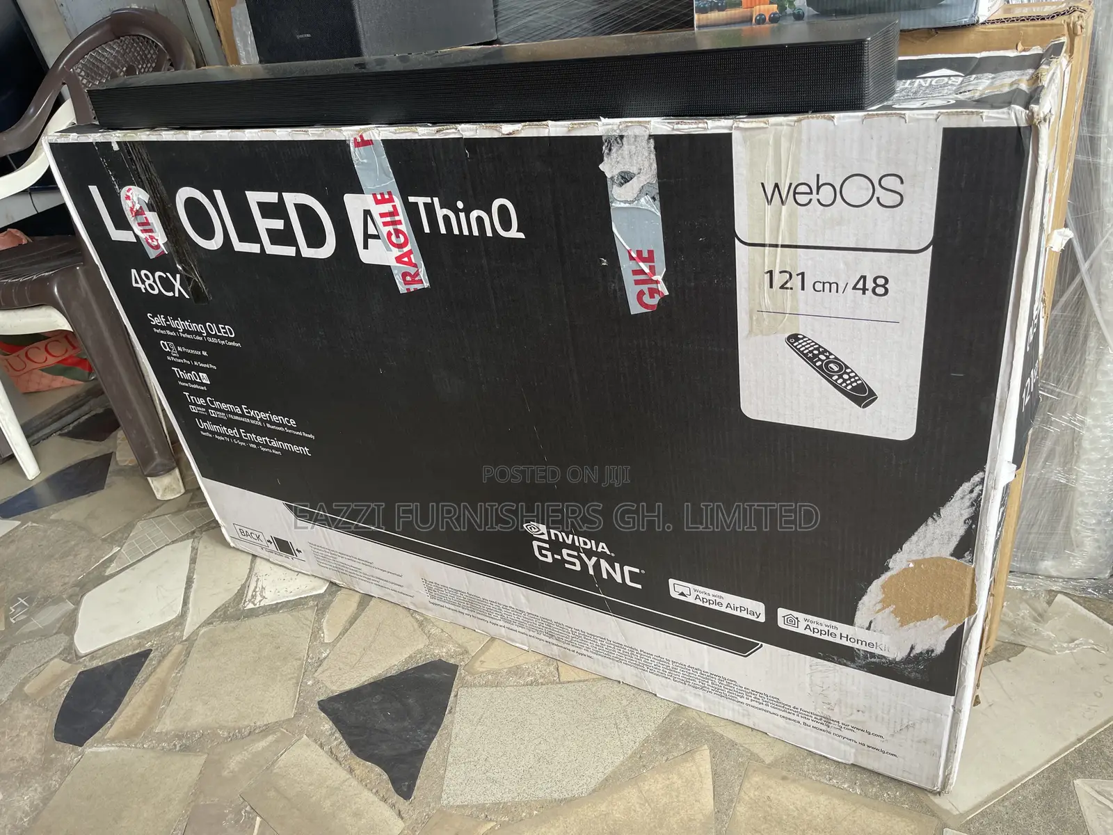 Cx 43 Inches OLED LG HIGH GAMING TV 4k at 120 Hz Smart Uhd HDR Pro Uk TV