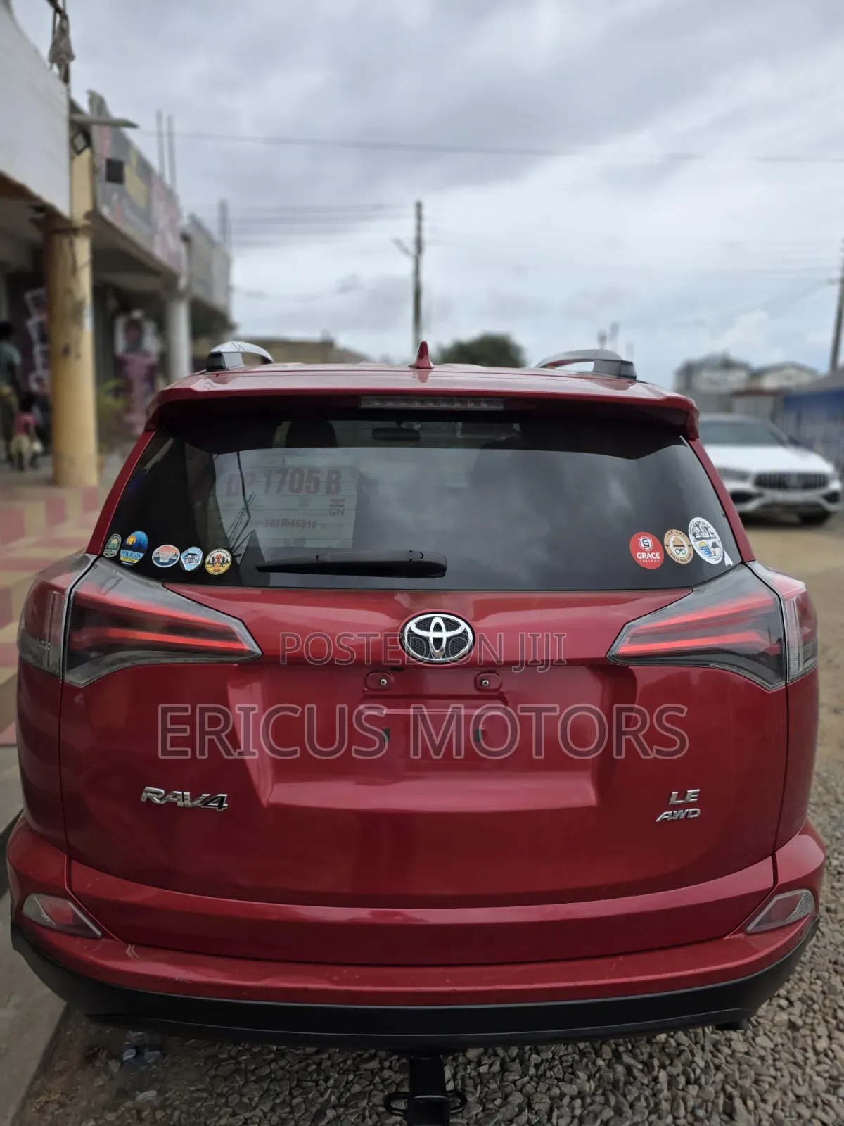 Toyota RAV4 LE AWD (2.5L 4cyl 6A) 2017 Red