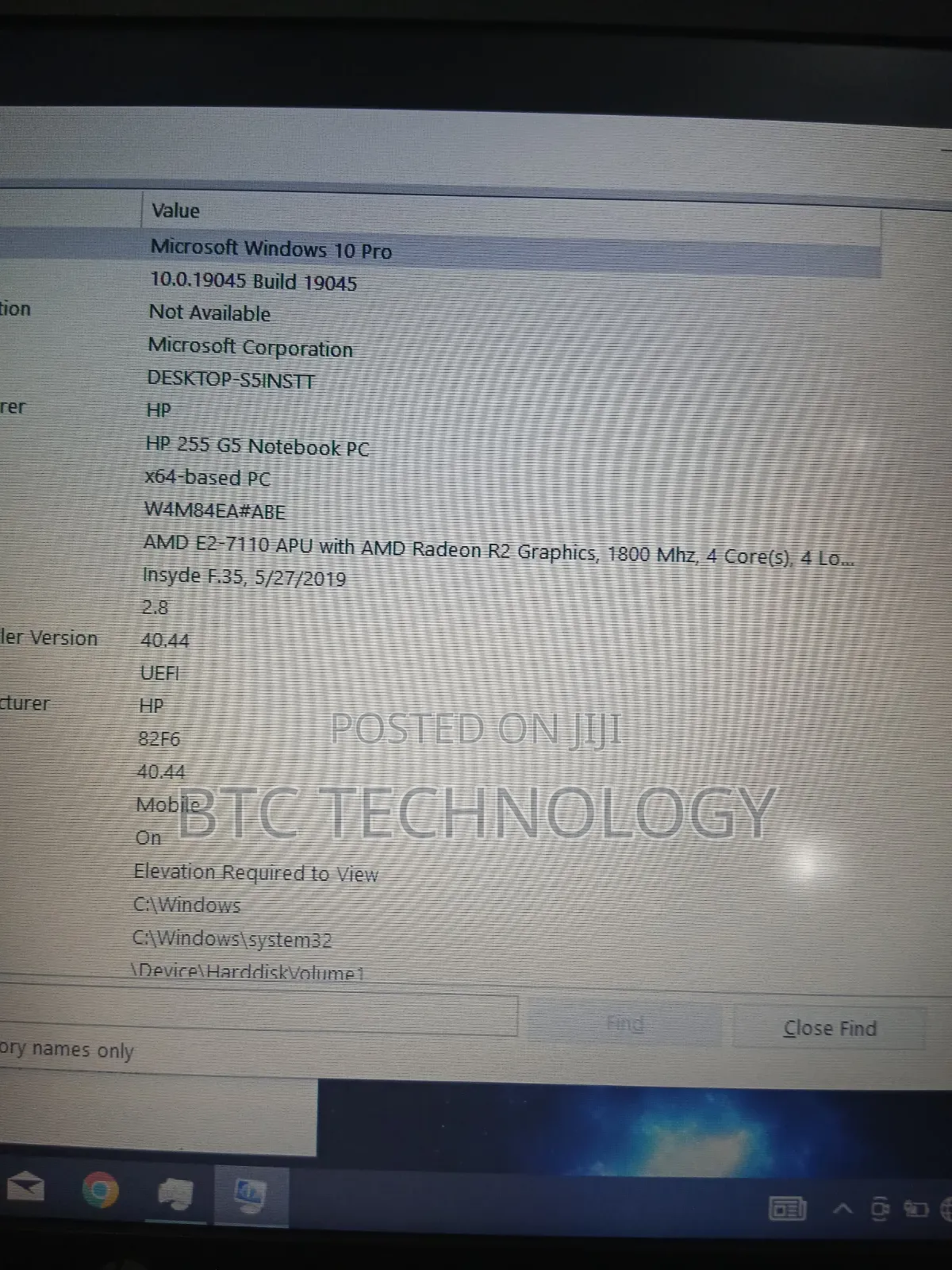 Laptop HP 255 G5 8GB AMD SSD 256GB